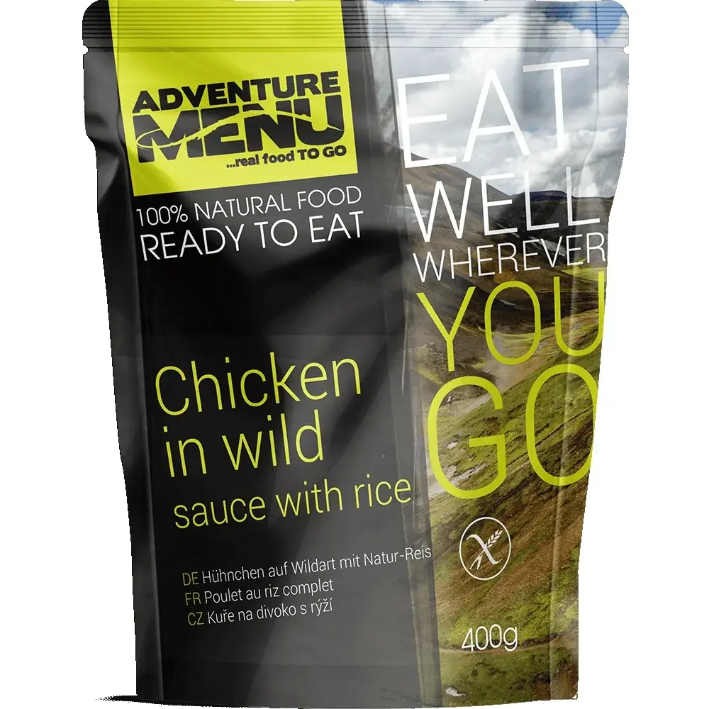 Adventure Menu Kurczak po myśliwsku z ryżem Adventure Menu