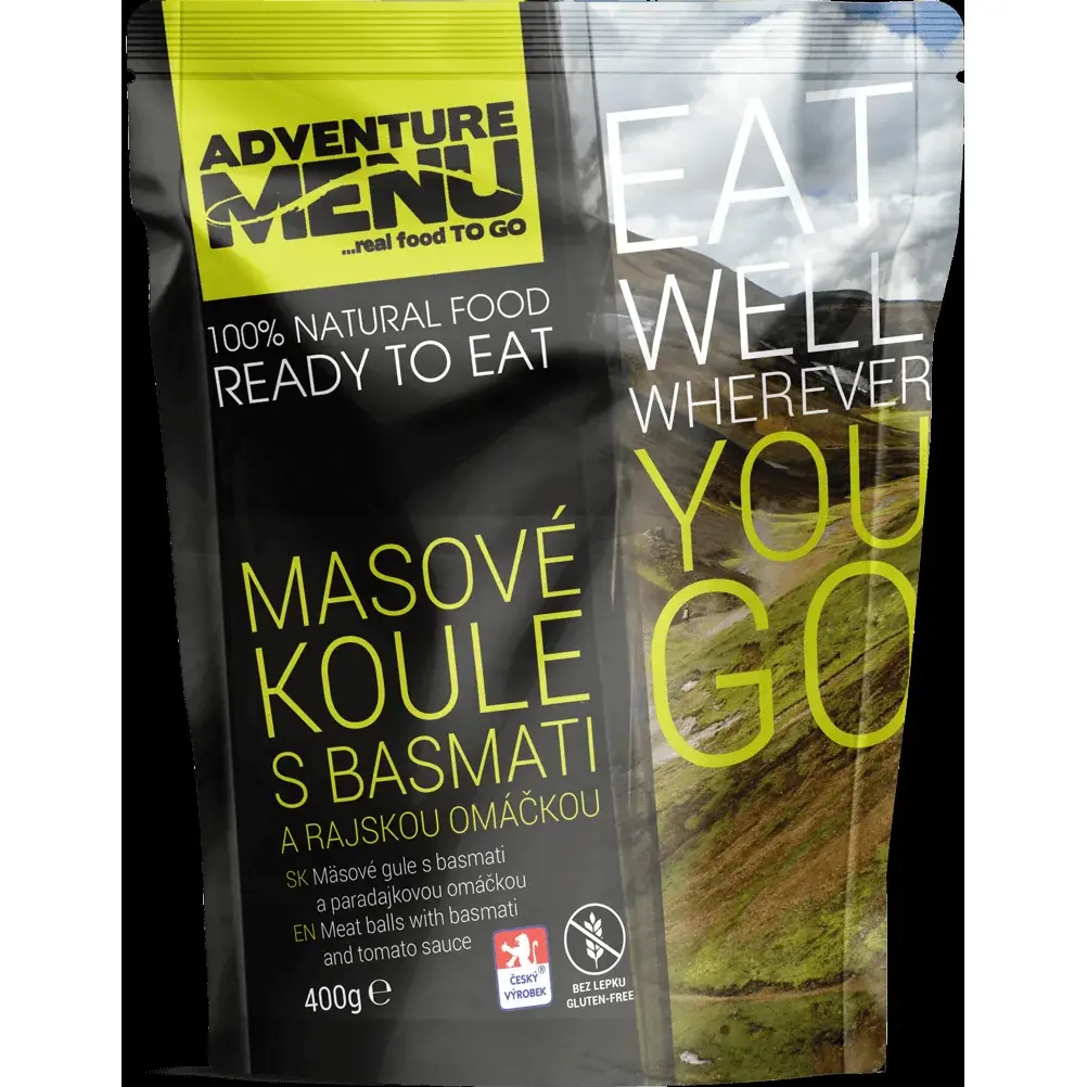 Adventure Menu Kulki mięsno-ryżowe Adventure Menu z sosem pomidorowym