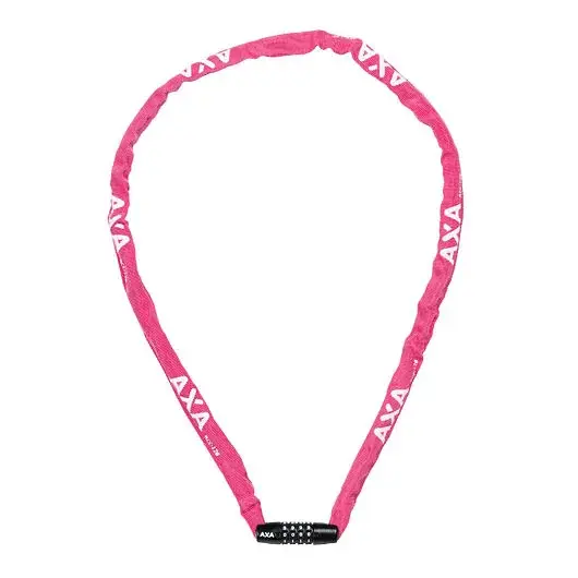 AXA Zapięcie AXA Rigid Chain RCC 120 kod różowy