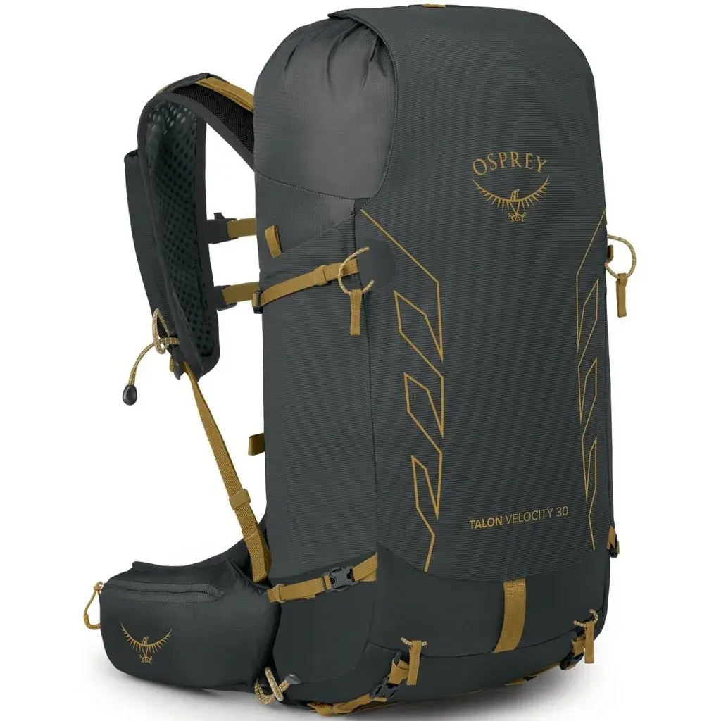 Osprey Plecak Osprey Talon Velocity 30 dark charcoal/tumbleweed yellw