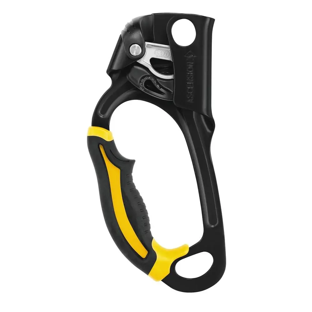 Petzl Przyrząd zaciskowy Petzl Ascension żółty lewy