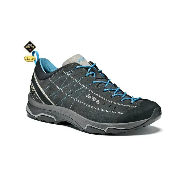 Asolo Buty Asolo Nucleon GV ML graphite/silver/cyan blue