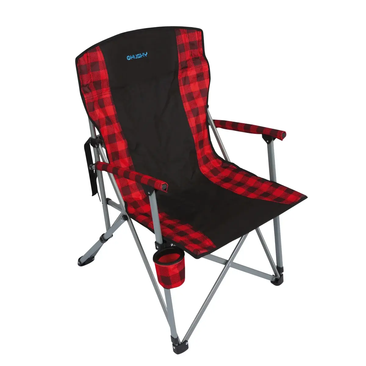 Husky Krzesło kempingowe Husky Moat black/red