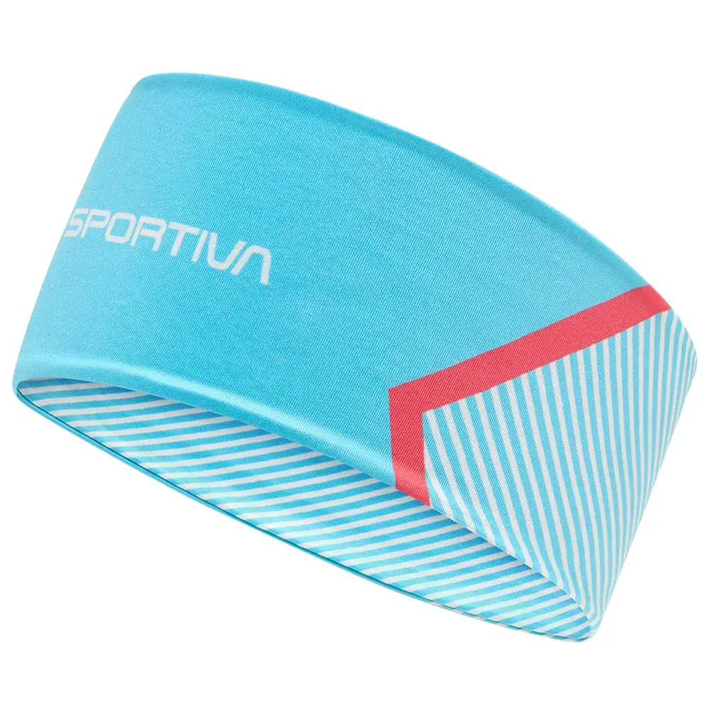 La Sportiva Opaska La Sportiva Flow Headband malibu blue/hibiscus