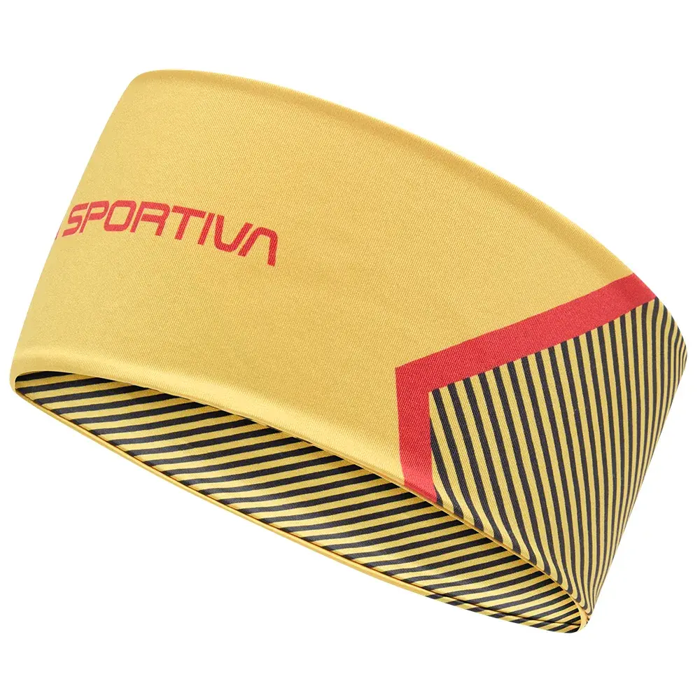 La Sportiva Opaska La Sportiva Flow Headband yellow/black
