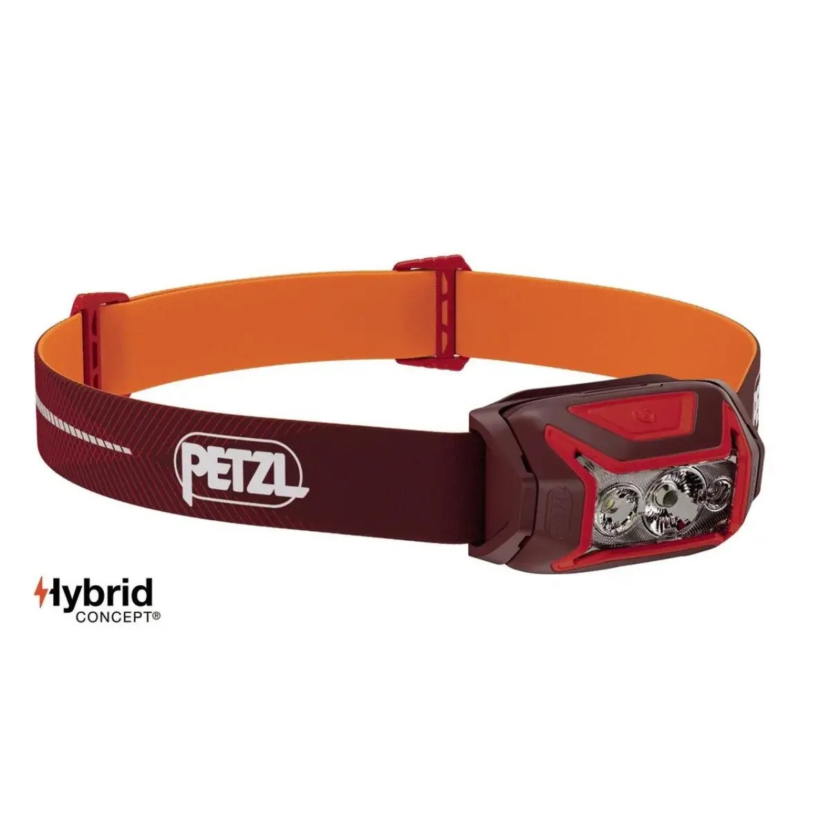 Petzl Latarka czołowa Petzl Actik Core czerwony