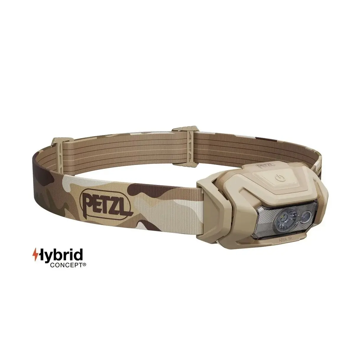 Petzl Latarka czołowa Petzl Aria 1R RGB kamuflaż