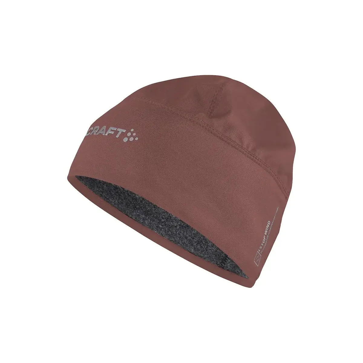 Craft Czapka Craft ADV Windblock Fleece czerwony
