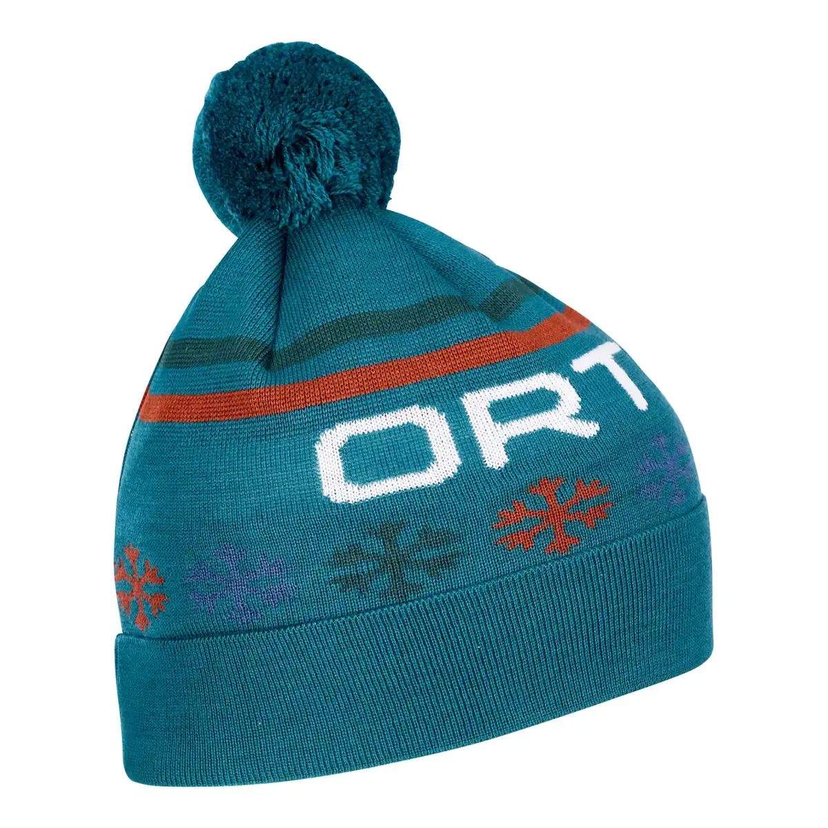 Ortovox Czapka Ortovox Nordic Knit Beanie Pacific green
