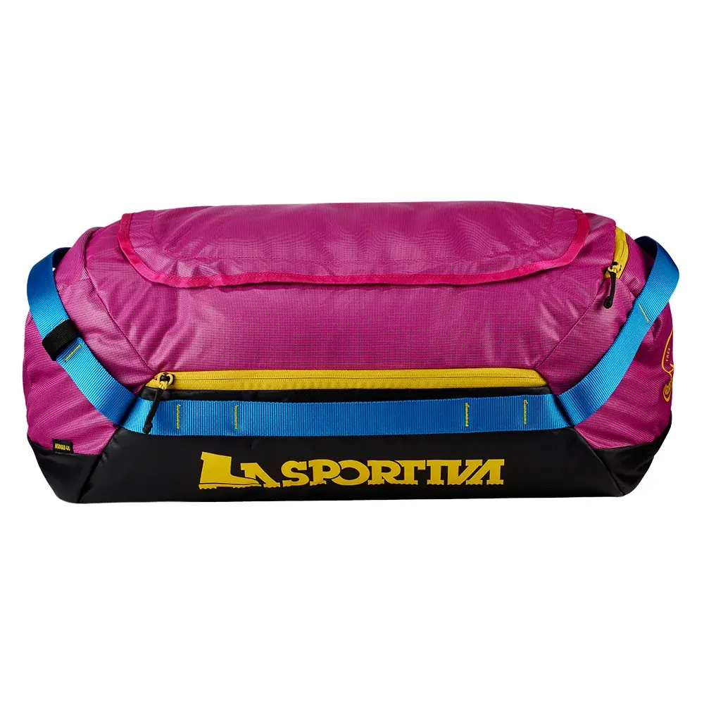 La Sportiva Torba podróżna La Sportiva Nomad Duffel Bag fucsia/giallo