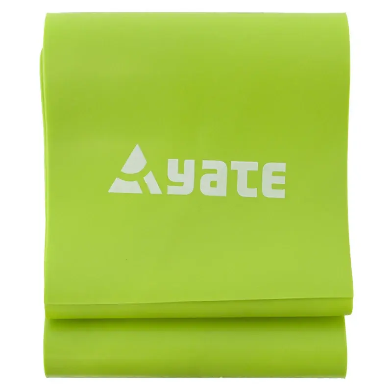 Yate Taśma do ćwiczeń Yate Fit Band 120 x 12 cm sztywny, zielony