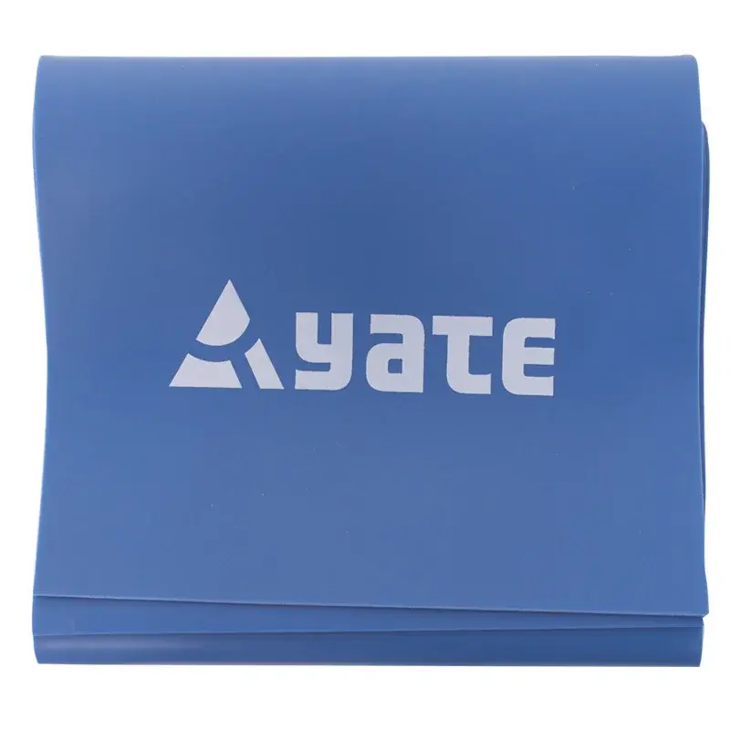 Yate Taśma do ćwiczeń Yate Fit Band 200 x 12 cm extra sztywny, niebieski