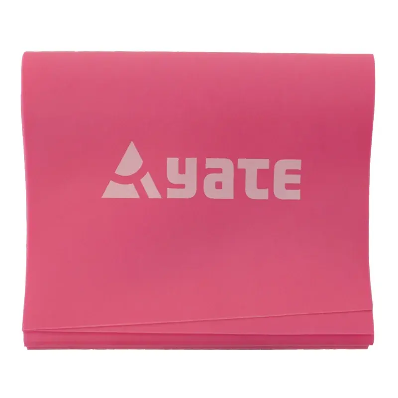 Yate Taśma do ćwiczeń Yate Fit Band 200 x 12 cm średnio sztywny, czerwony
