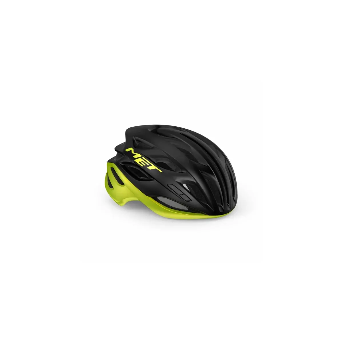 MET Kask rowerowy MET Estro MIPS czarny/lime metaliczny