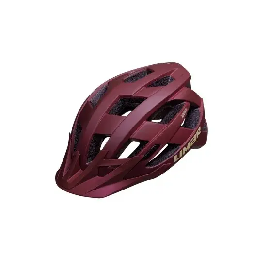 Limar Kask rowerowy Limar Alben matt dark red
