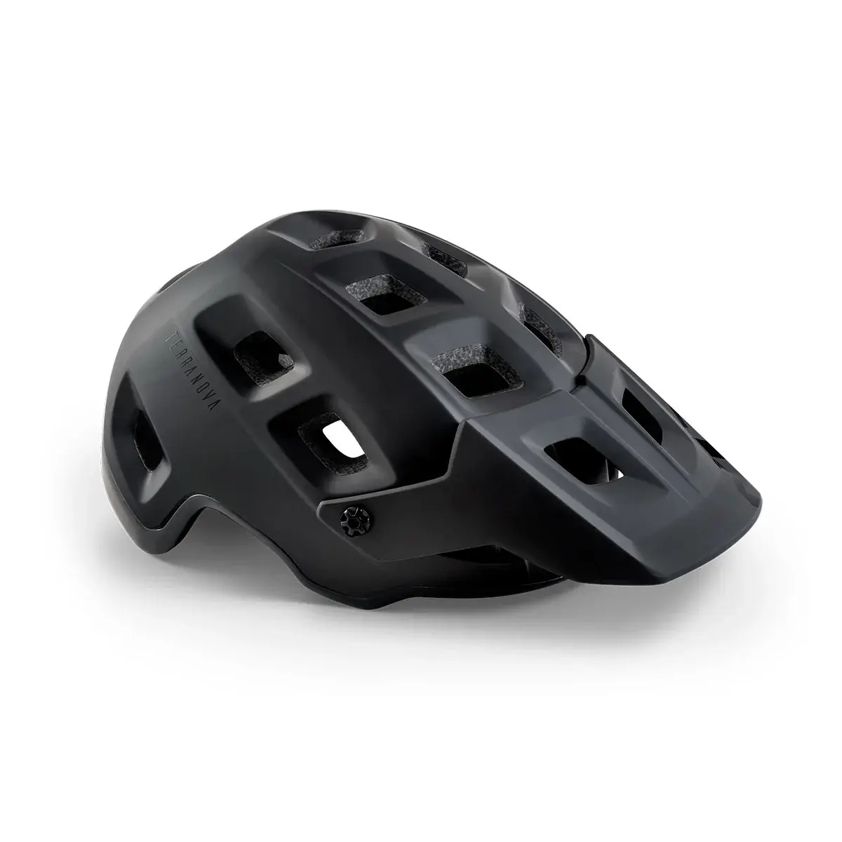 MET Kask rowerowy MET Terranova czarny matowy/błyszczący