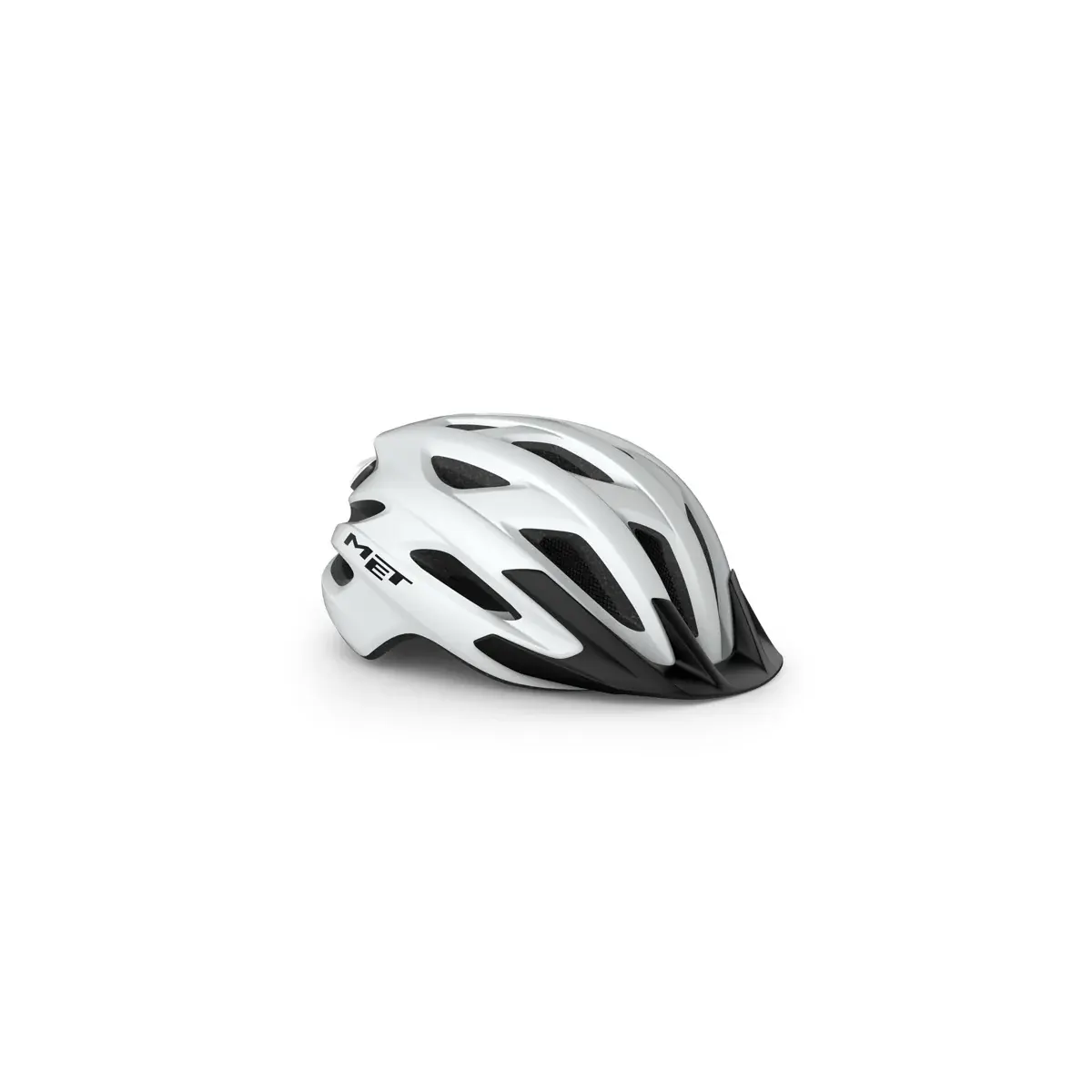 MET Kask rowerowy MET Crossover biały
