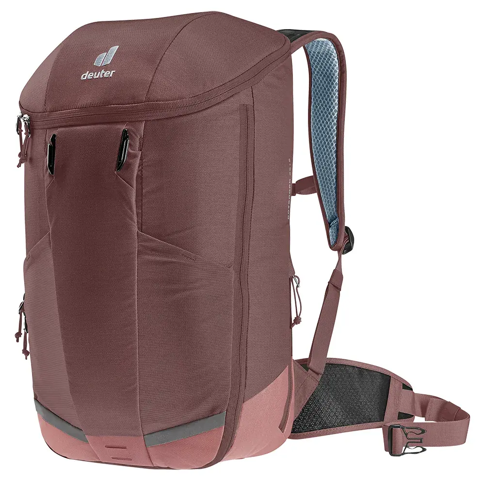 Plecak rowerowy Deuter Rotsoord 25+5 raisin-caspia