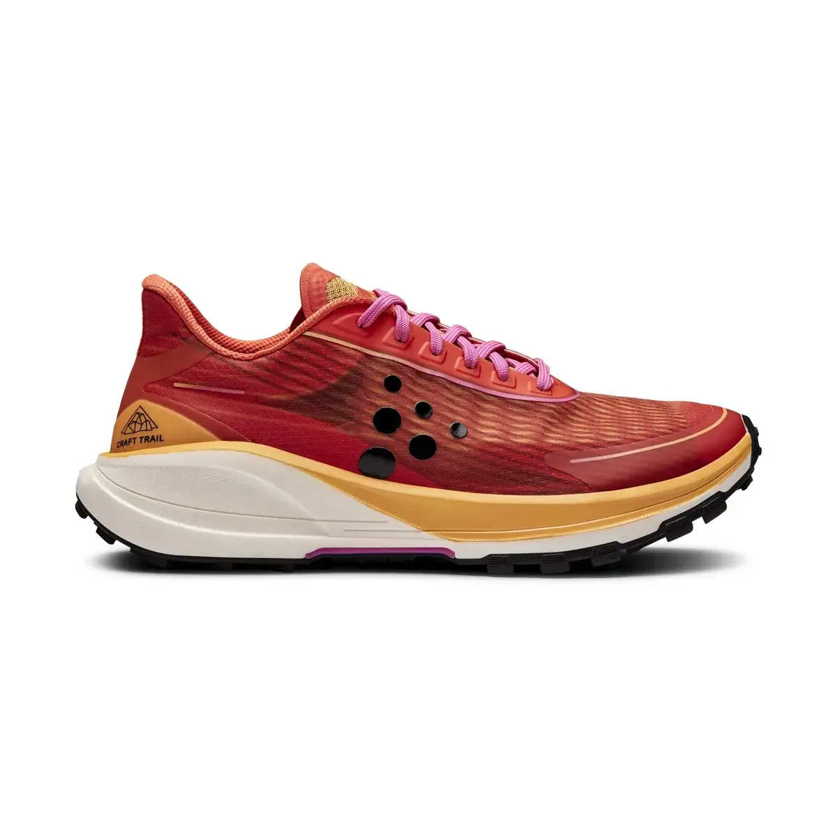 Craft Buty do biegania damskie Craft Pure Trail pomarańczowy