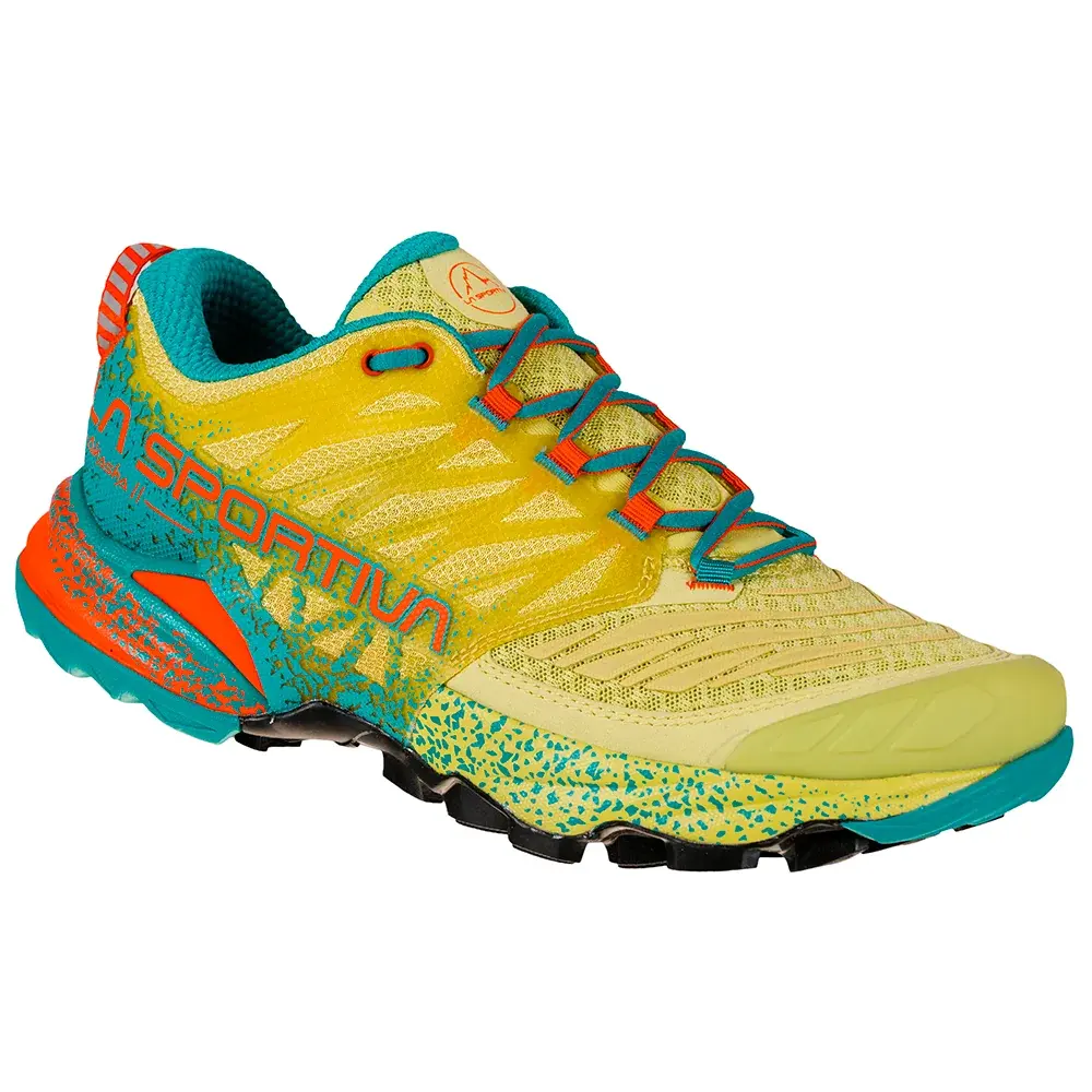 La Sportiva Buty do biegania damskie La Sportiva Akasha II green banana/lagoon