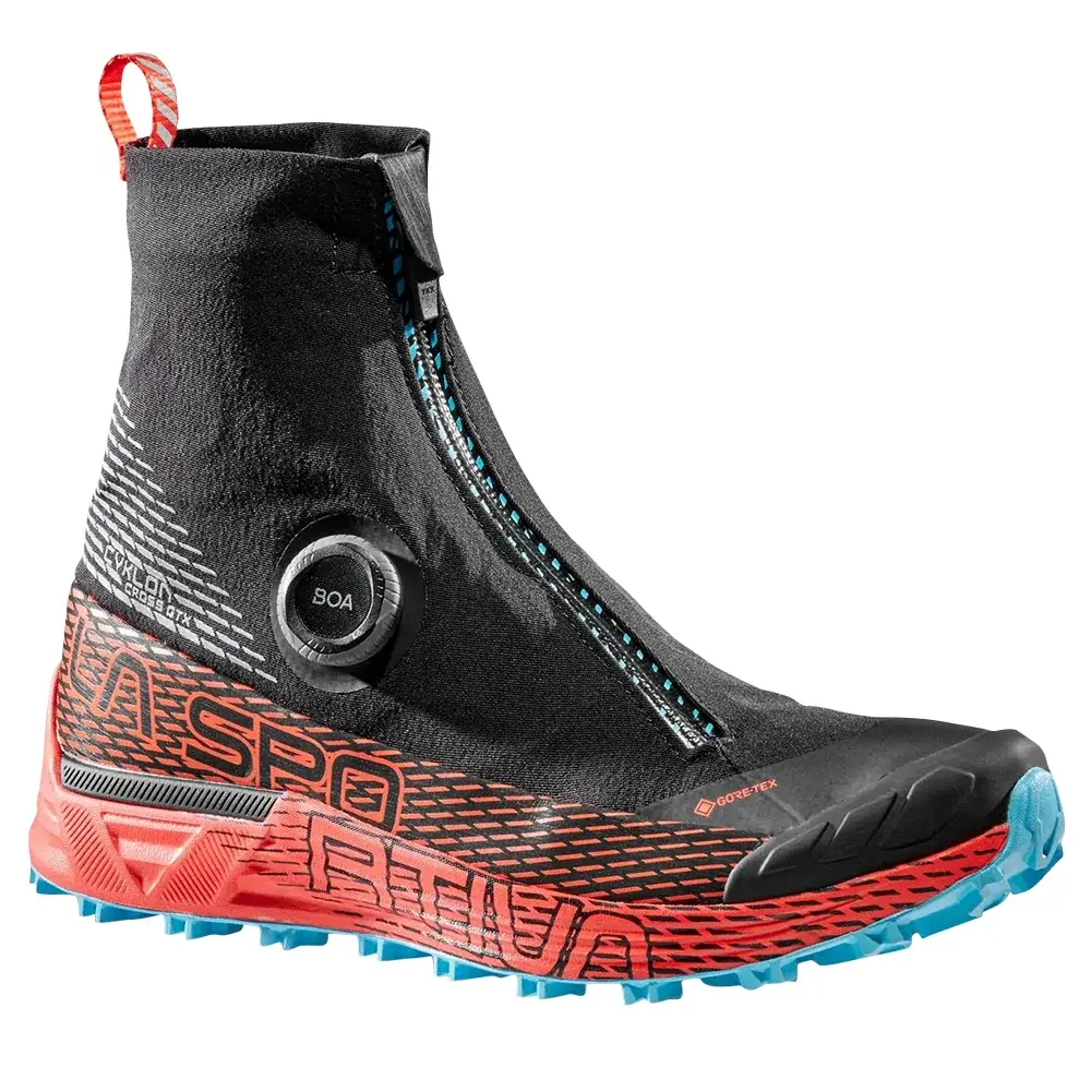 La Sportiva Buty do biegania damskie La Sportiva Cyklon Cross GTX Women black/hibiscus
