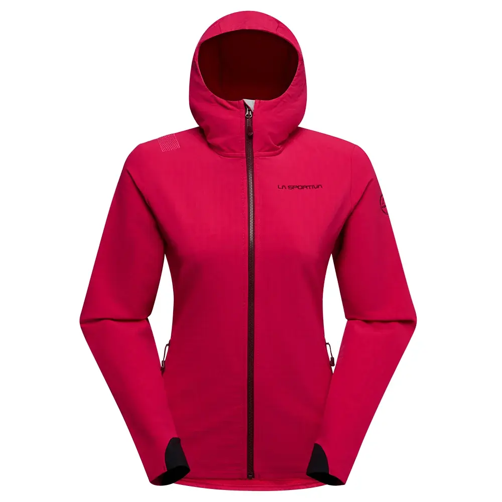 Kurtka damska La Sportiva DESCENDER STORM Jacket azalea/redwood