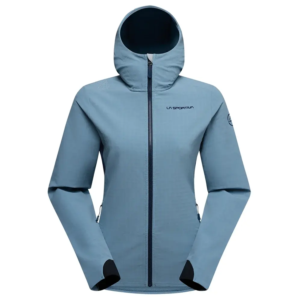 Kurtka damska La Sportiva DESCENDER STORM Jacket limestone/night sky