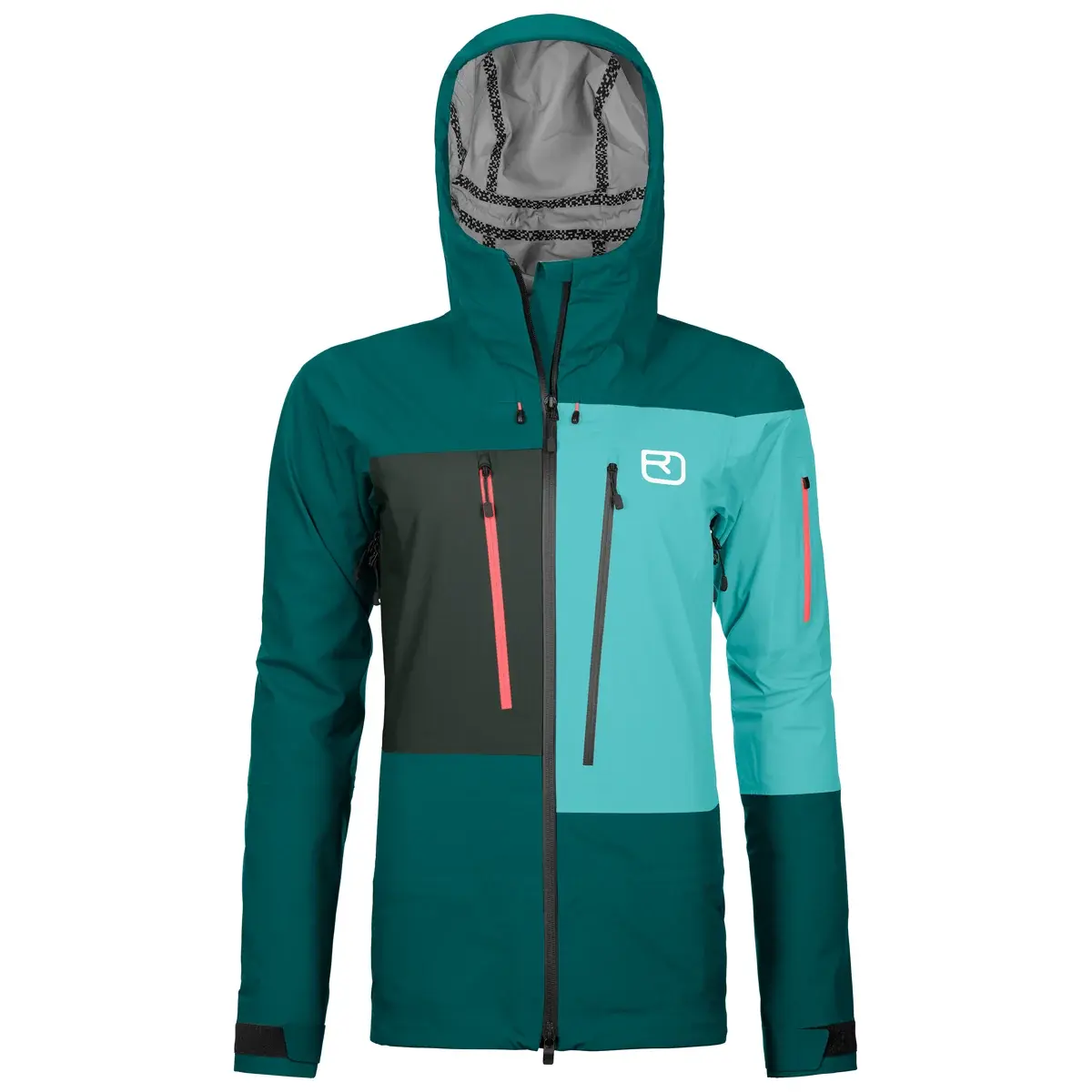 Ortovox Kurtka freeridowa damska Ortovox 3L Deep Shell Pacific green