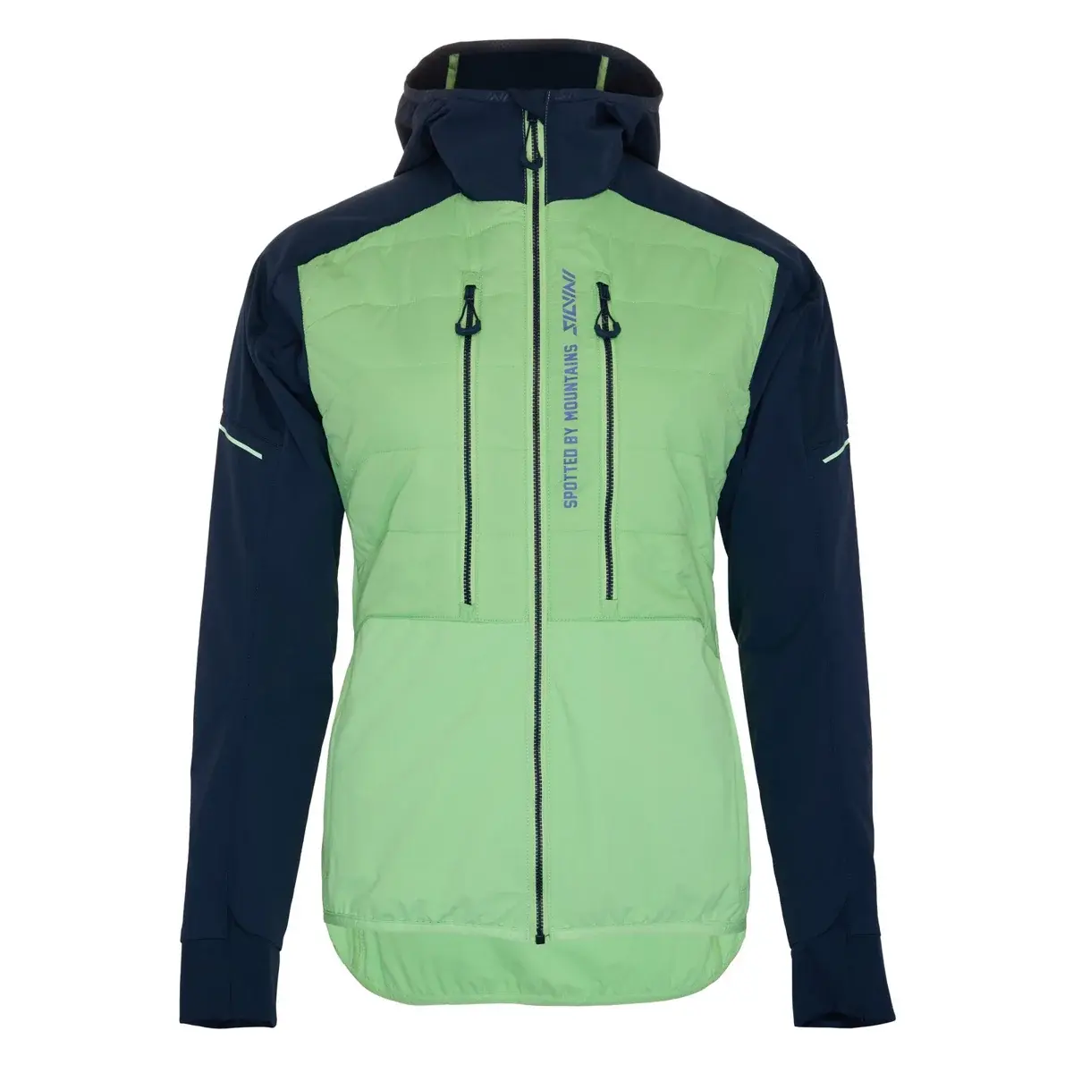 Silvini Kurtka damska Silvini WJ2516 Asprino green-navy