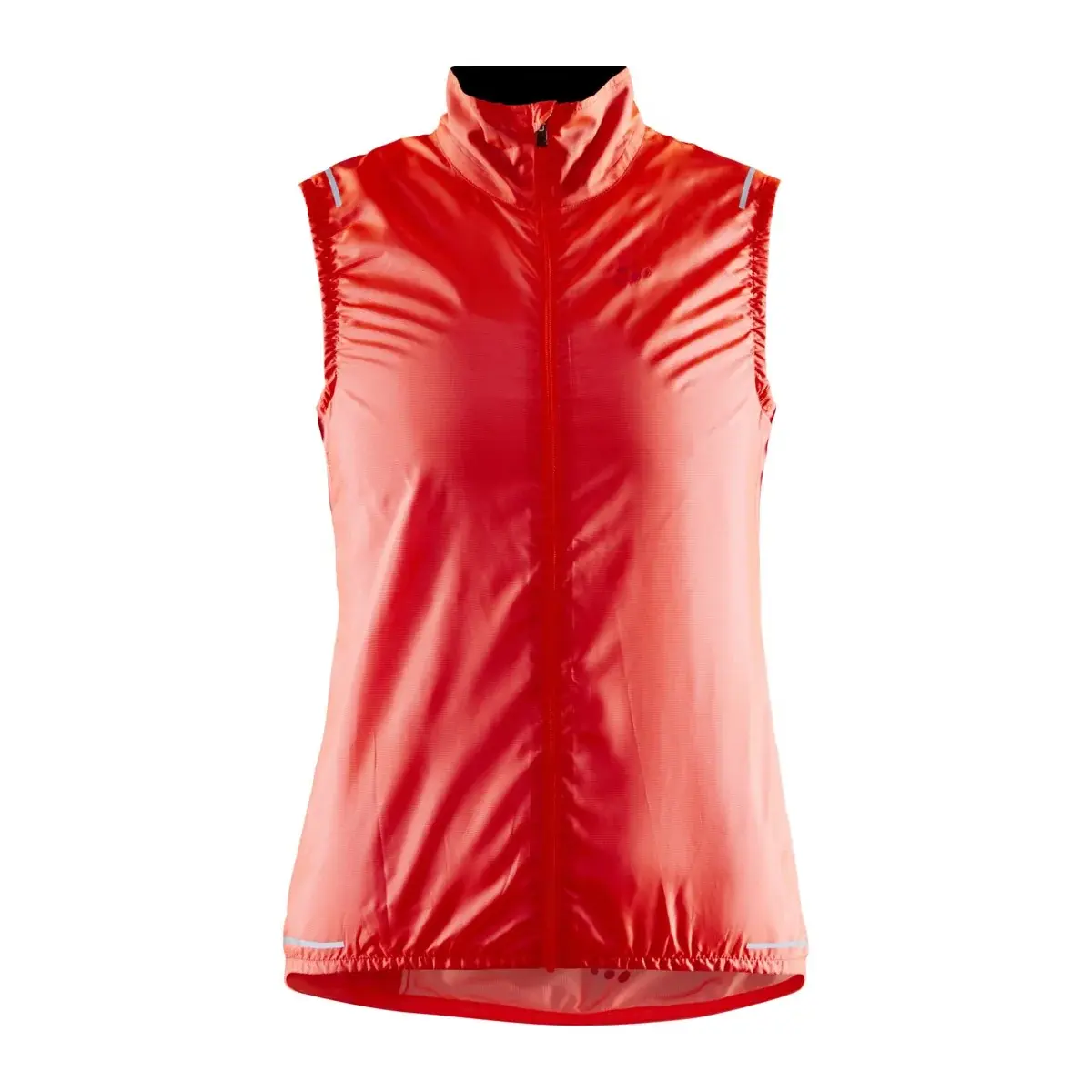 Craft Ultralekka kamizelka rowerowa damska Craft Essence Light Wind pomarańczowy