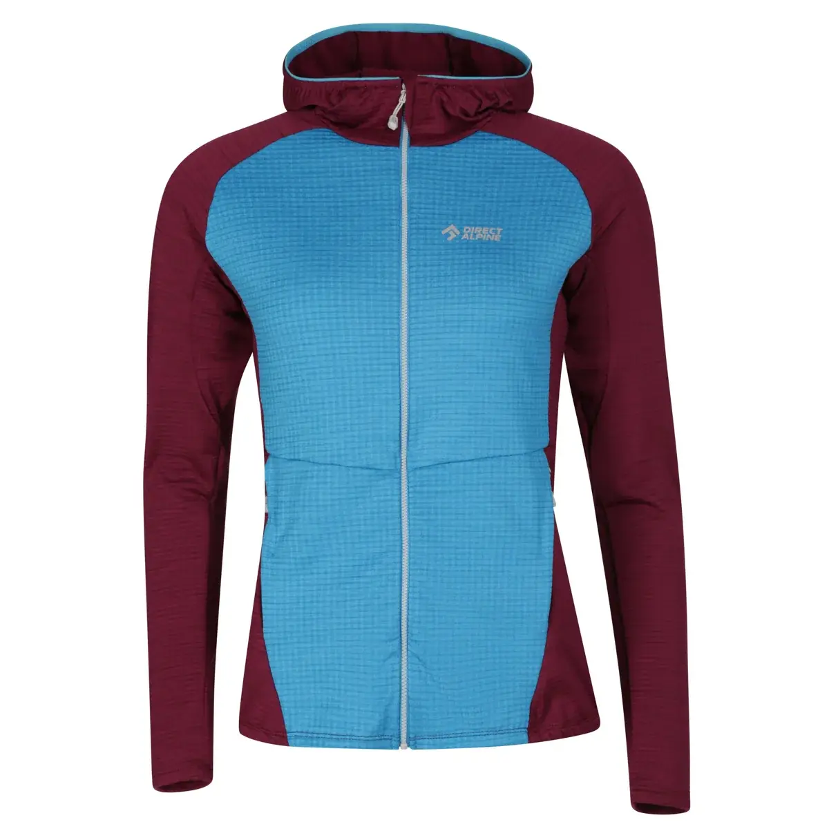 Bluza polarowa damska Direct Alpine SELLA HOOD LADY ocean/cherry