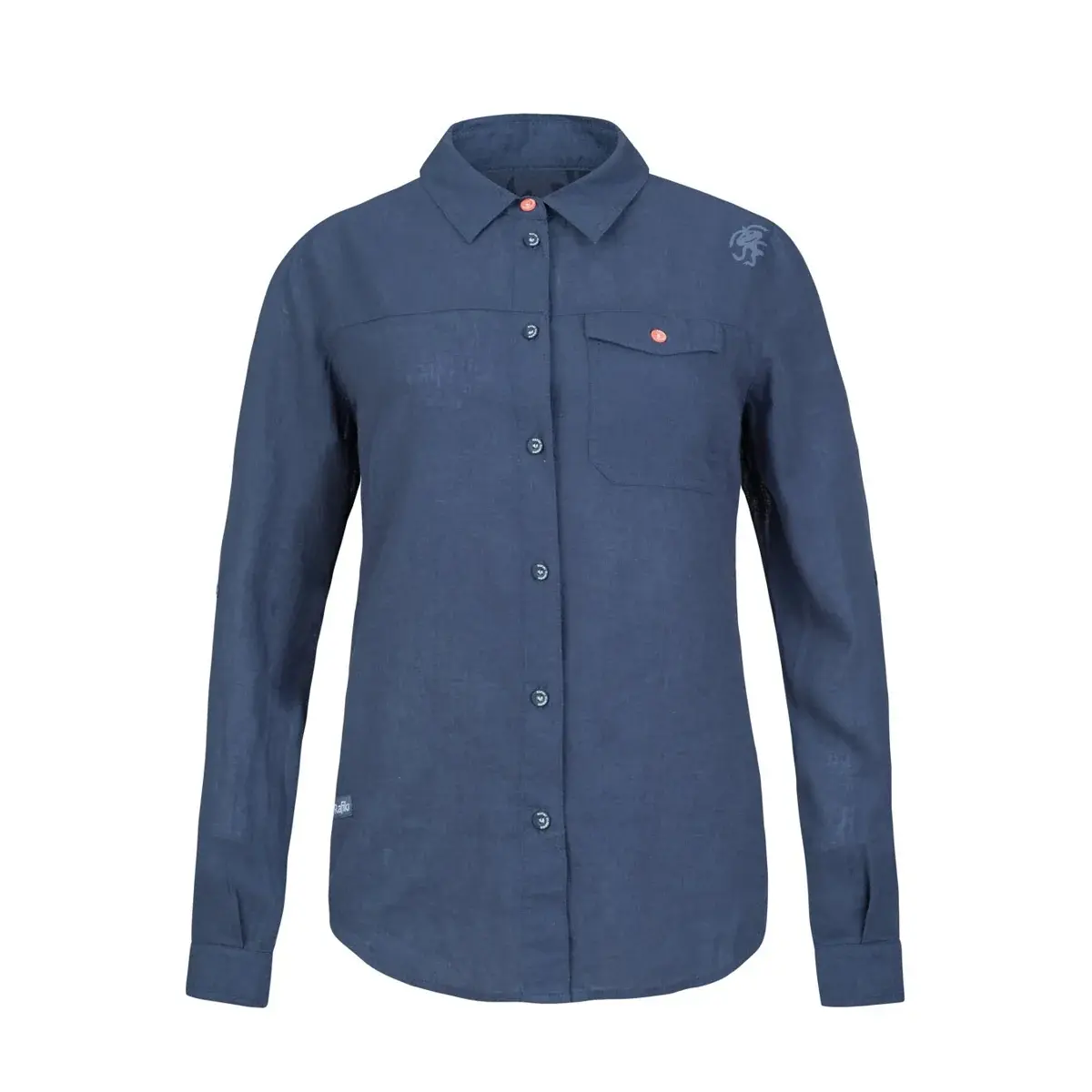 Koszula damska Rafiki Saume ensign blue