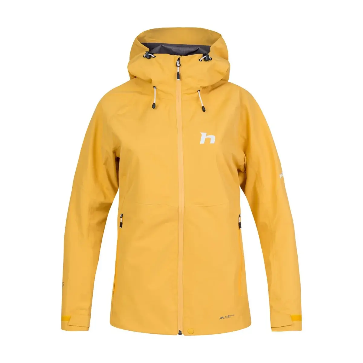 Kurtka membranowa damska Hannah Abigail amber yellow