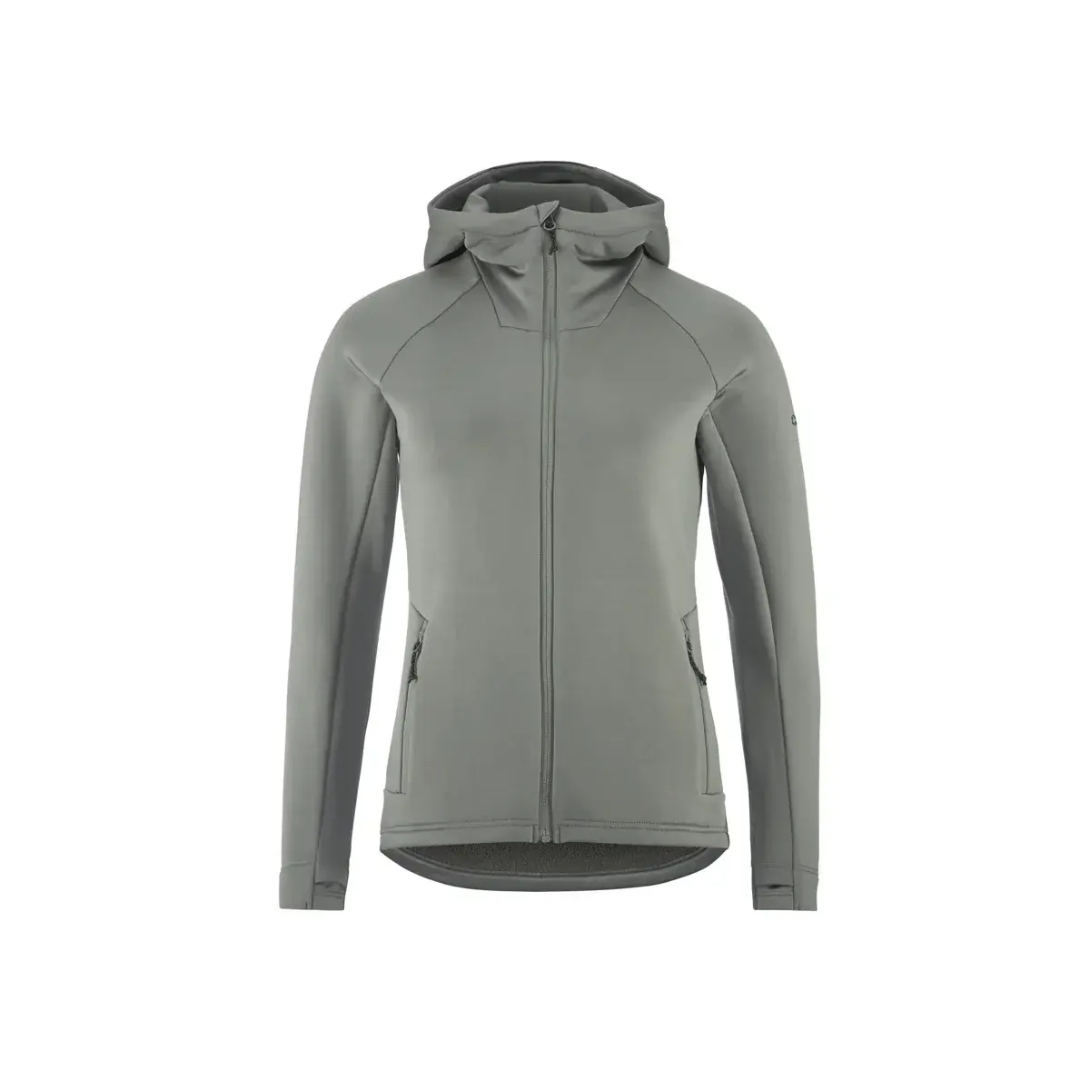 Bluza damska Craft ADV Explore Power Fleece Hood zielony