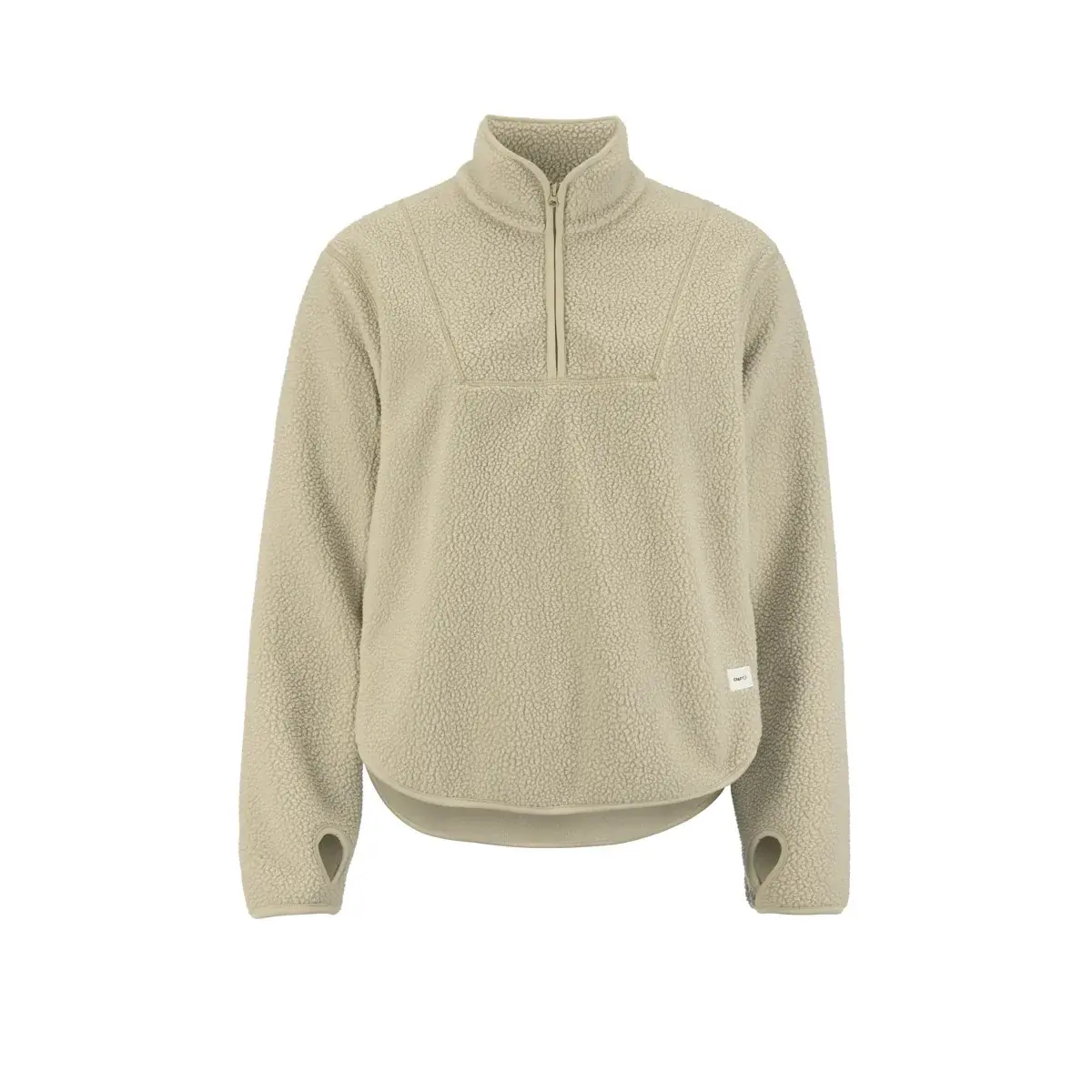 Bluza damska Craft Join Pile Fleece beżowy