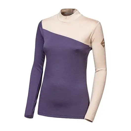 Sensor Bluza z długim rękawem damska Sensor MERINO EXTREME UP grape purple/beige