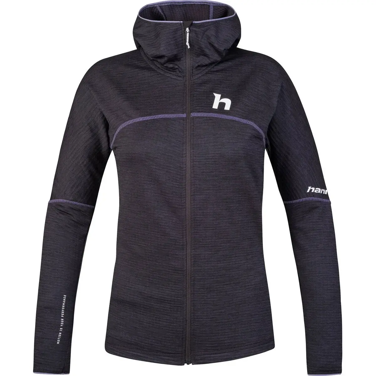 Bluza damska Hannah Meda Hoody anthracite mel