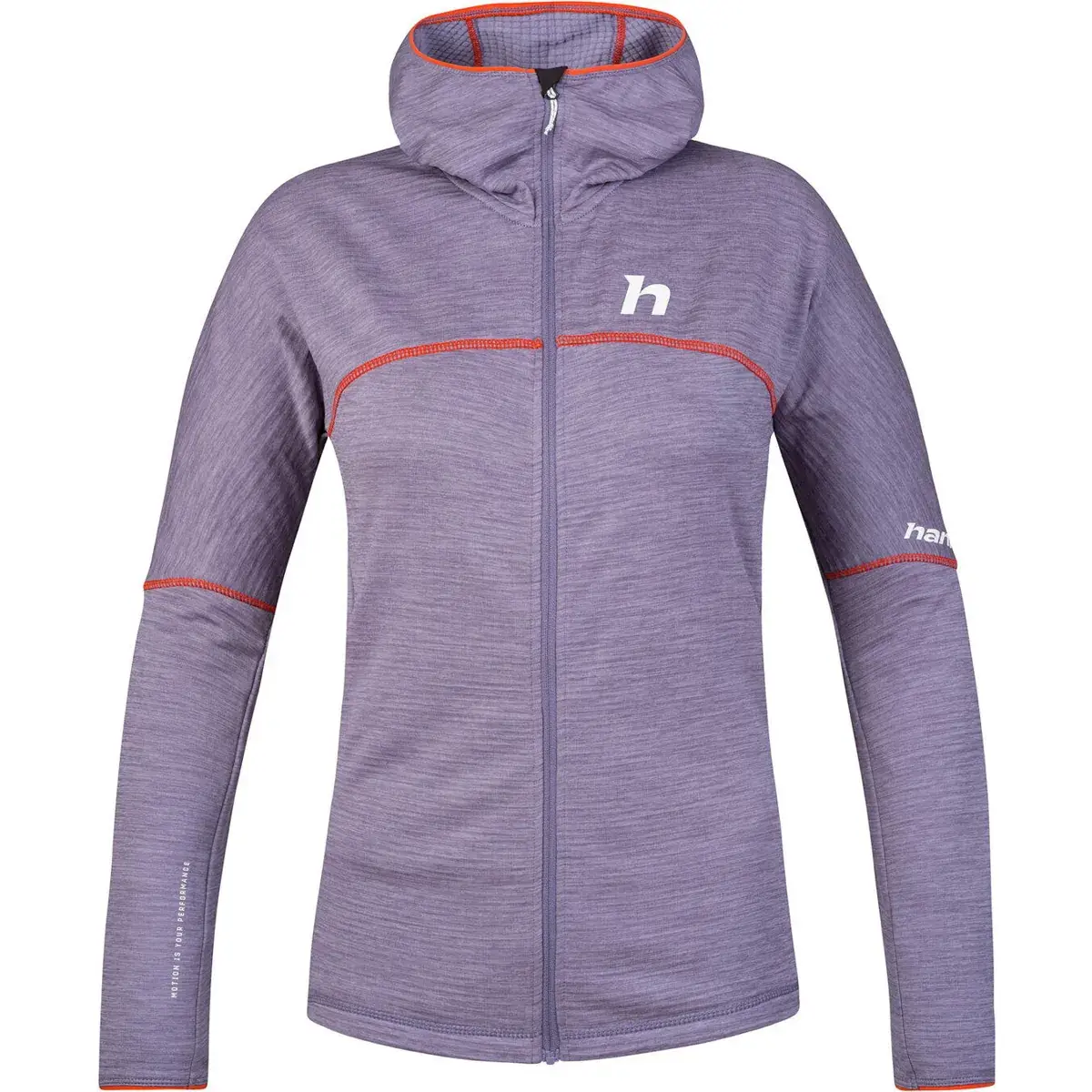 Bluza damska Hannah Meda Hoody lavendre gray mel