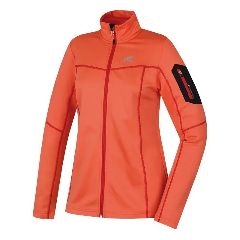 Hannah Bluza oddychająca rozpinana damska Hannah Thea living coral