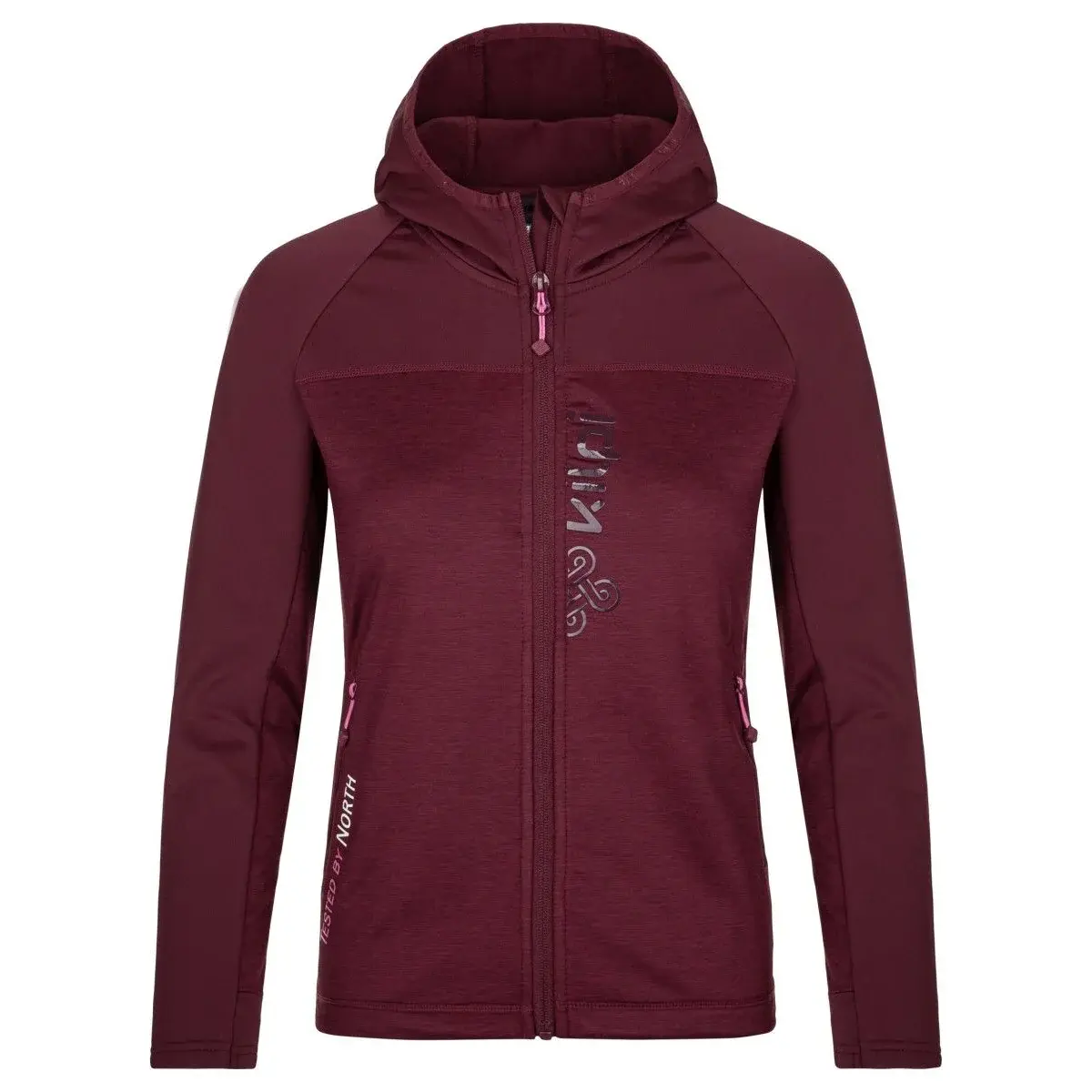 Bluza sportowa damska Kilpi Layana-W ciemnoczerwony