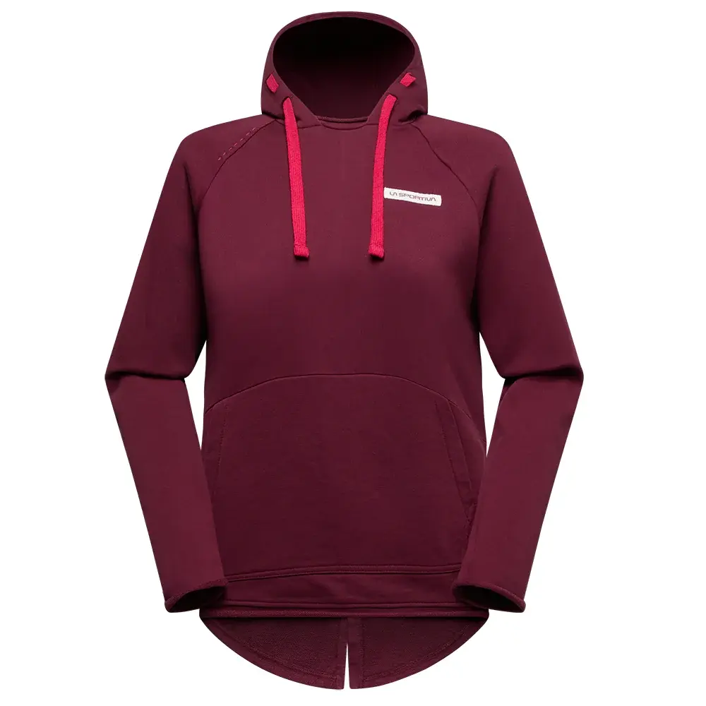 Bluza damska La Sportiva TELENDOS HOODY redwood/azalea
