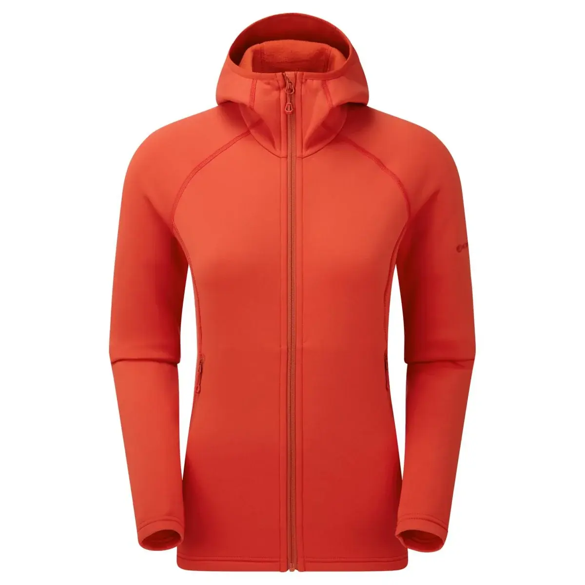 Montane Bluza polarowa damska Montane Women's Fury Hoodie Saffron Red