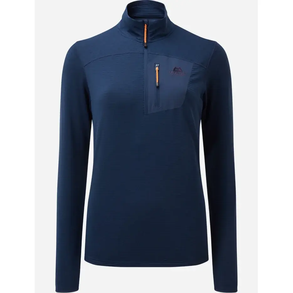 Mountain Equipment Bluza damska Mountain Equipment Lumiko Women´s Zip T medieval blue