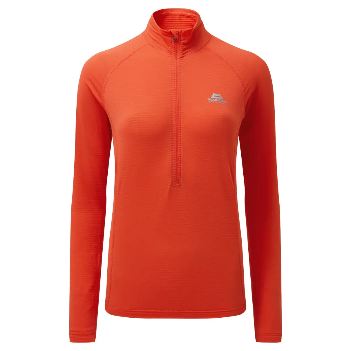 Mountain Equipment Bluza polarowa damska Mountain Equipment Solar Eclipse Wmns Zip Tee Pop Red