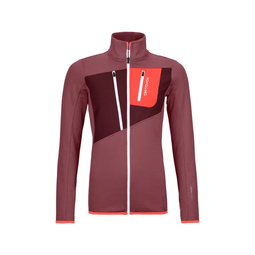 Ortovox Bluza damska Ortovox Fleece Grid Jacket W mountain rose