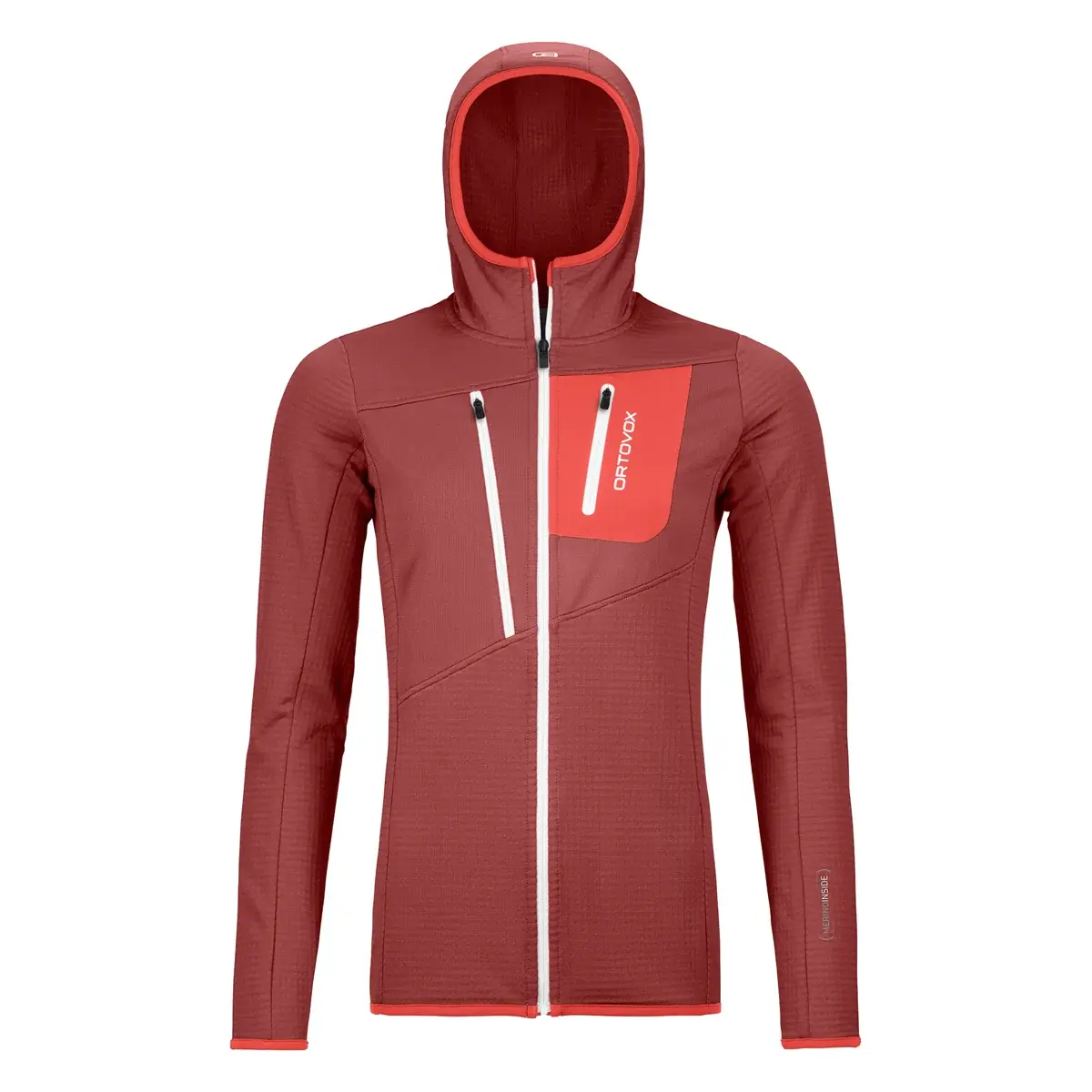 Ortovox Bluza polarowa damska Ortovox Grid Hoody Blush