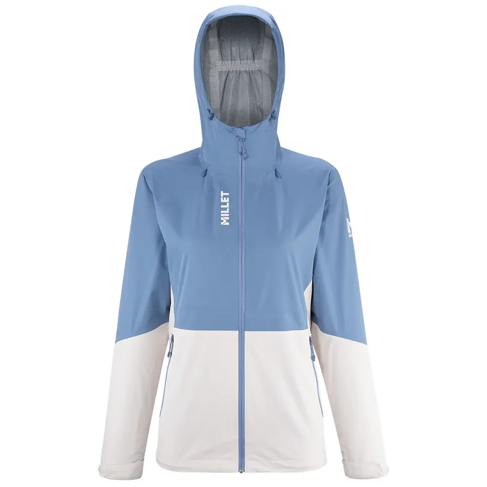 Kurtka wodoodporna damska Millet Fitz Roy Jacket VANILLA CREAM/CORONET
