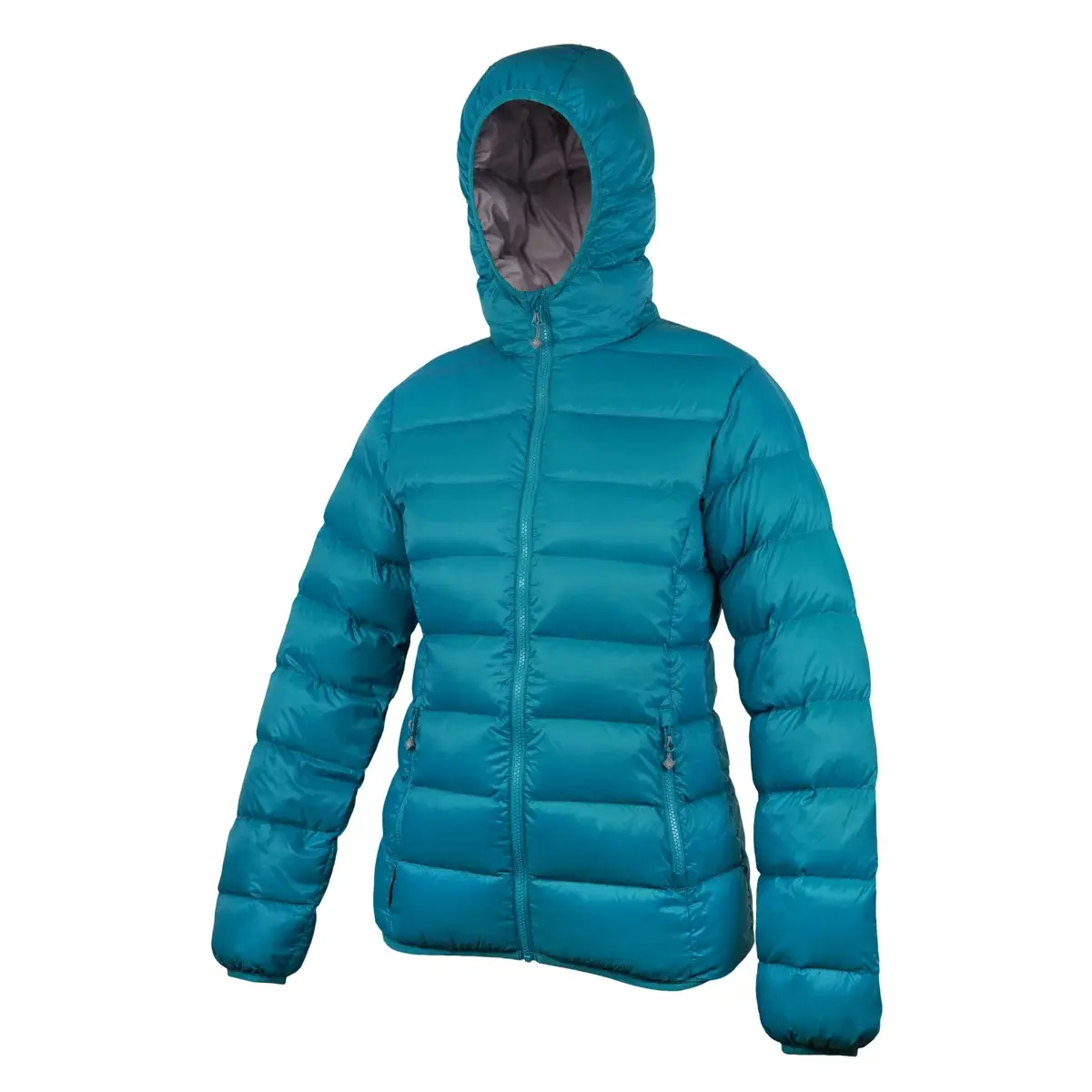 Warmpeace Kurtka puchowa damska Warmpeace Tacoma Lady Harbor blue/steeple grey