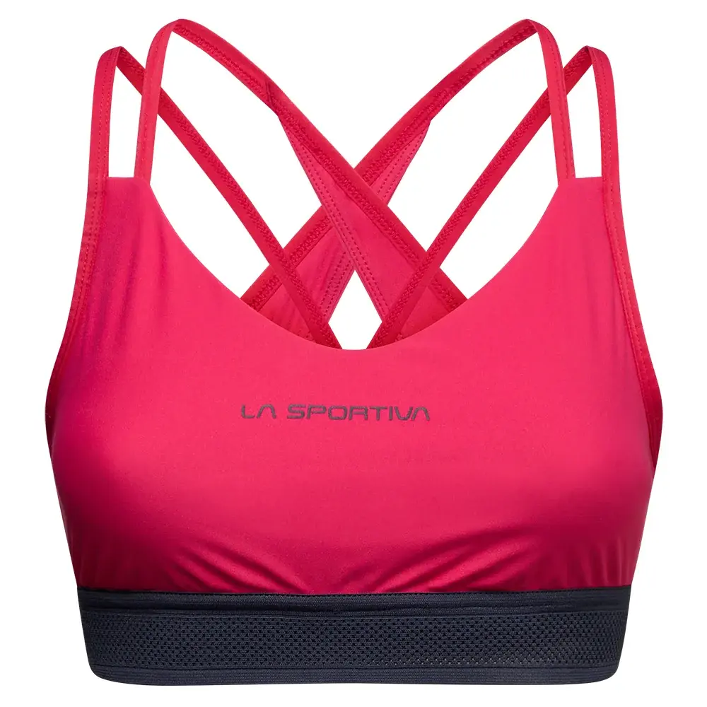 La Sportiva Biustonosz damski La Sportiva BOULDER BRA azalea