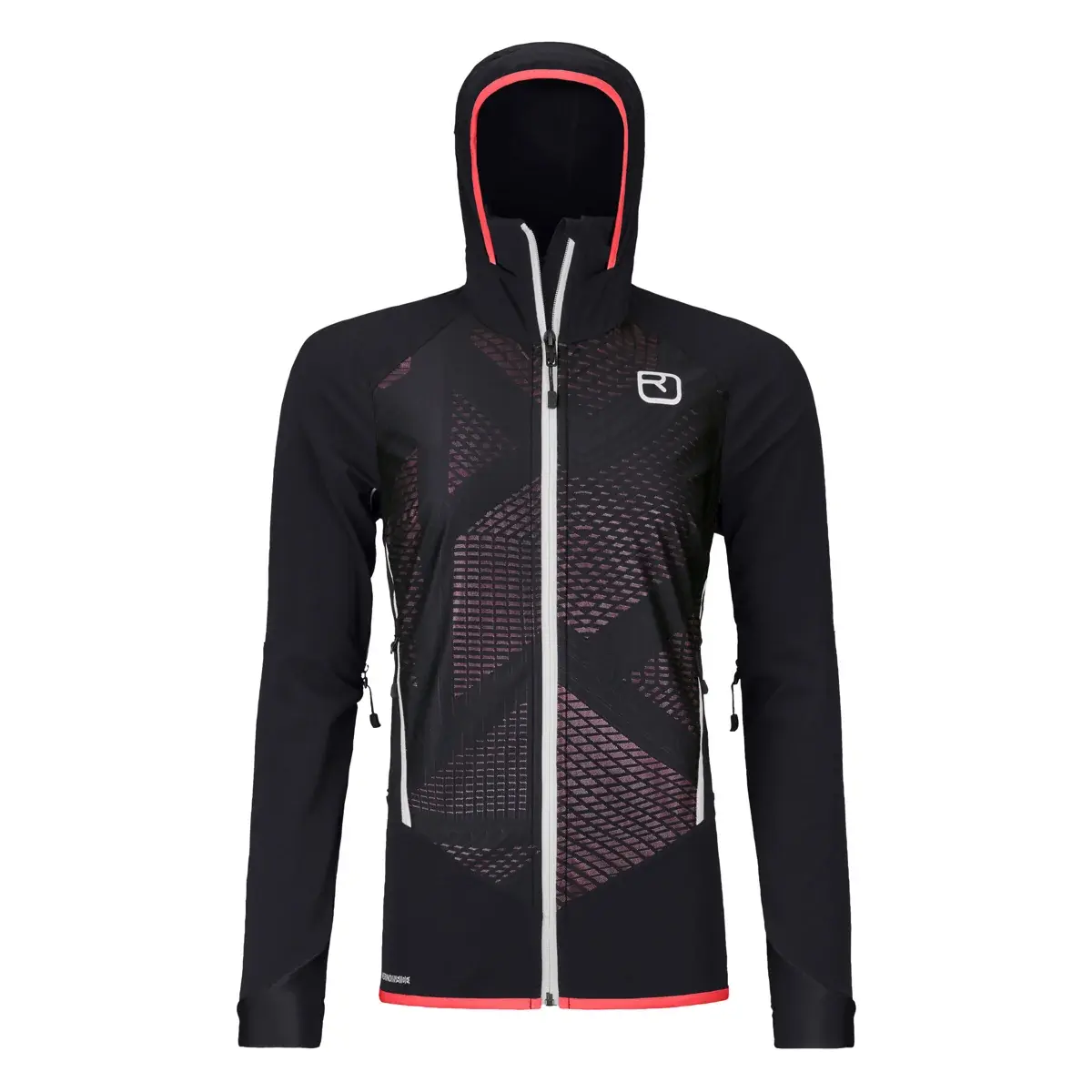 Kurtka skiturowa softshellowa damska Ortovox W's Col Becchei Jacket Black raven